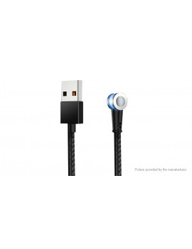 Magnetic 8-pin/Micro-USB/USB-C to USB 2.0 Charging Cable (100cm)